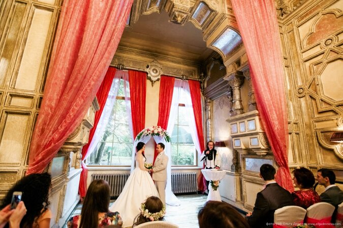 Регистрация свадьбы на природе