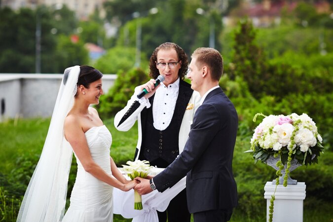 Выездная свадебная регистрация