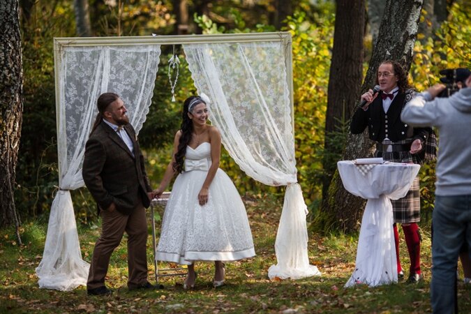 Выездные свадебные регистрации в Москве