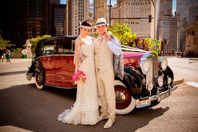 Свадьба в стиле Чикаго