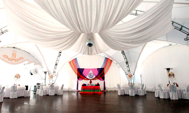 Свадьба в шатре – идеальный праздник на свежем воздухе