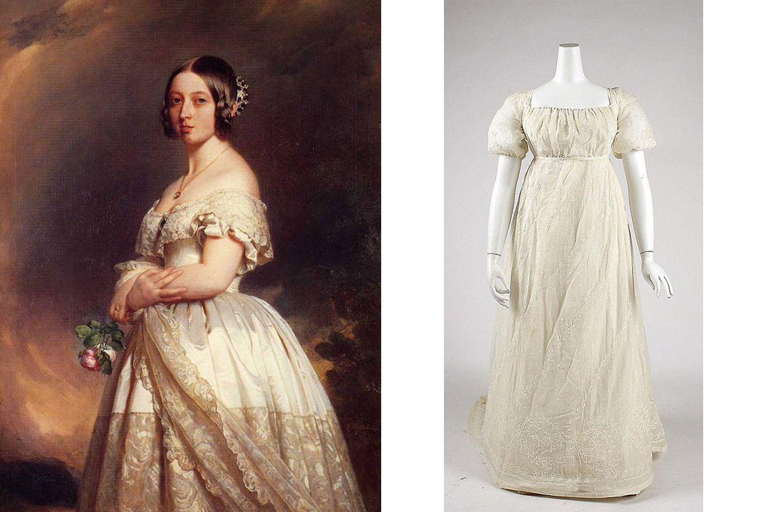 Как с годами менялась мода на свадебные платья?