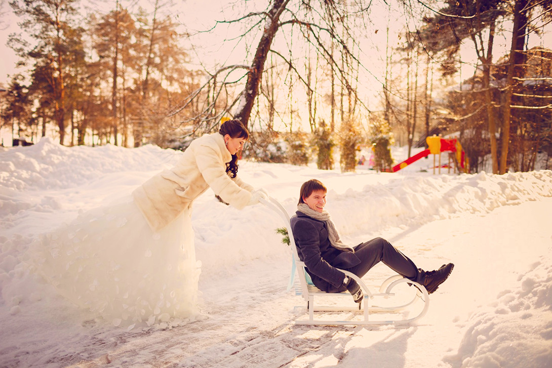 Зима - сказочное время для свадьбы